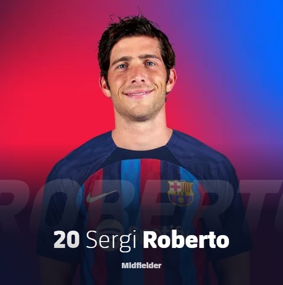 Sergi Roberto FC Barcelona