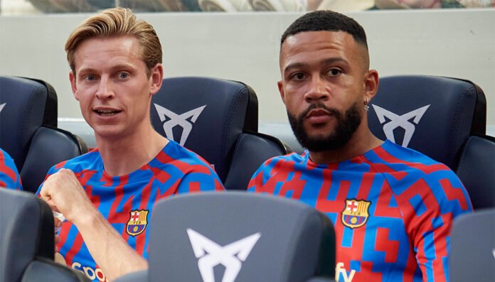 Memphis Depay Frenkie de Jong FC Barcelona