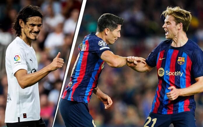 FC Valencia FC Barcelona La Liga FC Valencia FC Barcelona La Liga