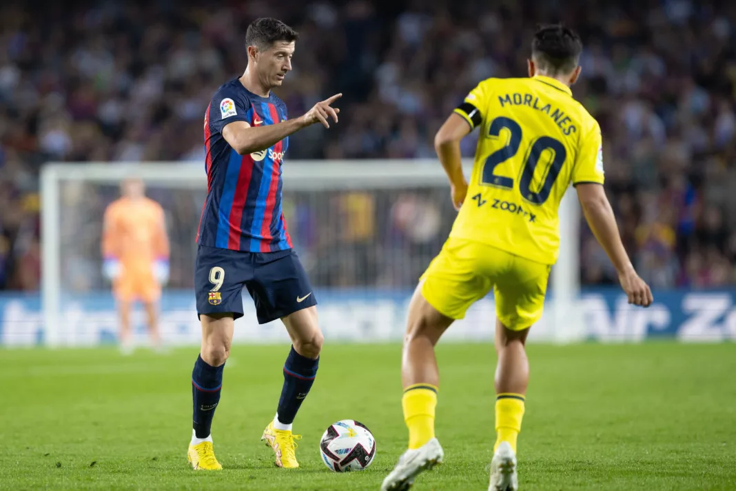 Lewandowski FC Barcelona Villarreal