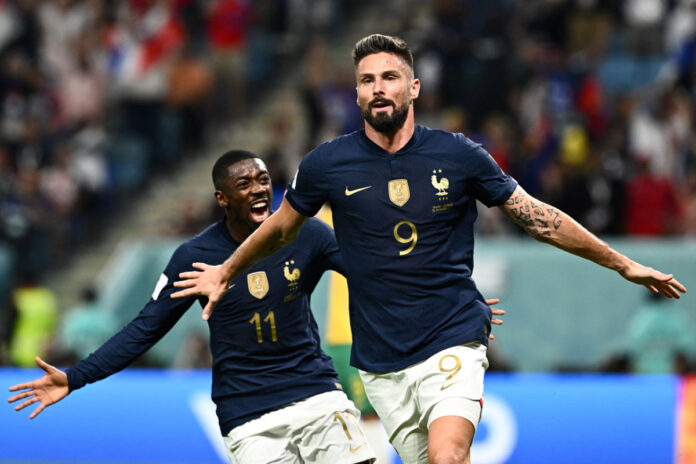 Frankreich WM 2022 Giroud Dembele Frankreich WM 2022 Giroud Dembele