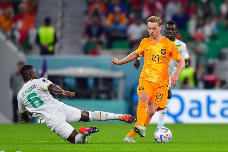 WM 2022 Niederlande Senegal Frenkie de Jong