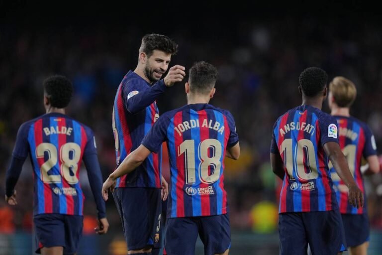 FC Barcelona UD Almería La Liga Piqué