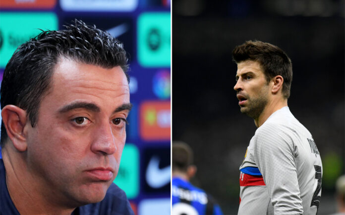 Xavi Pique FC Barcelona Xavi Pique FC Barcelona