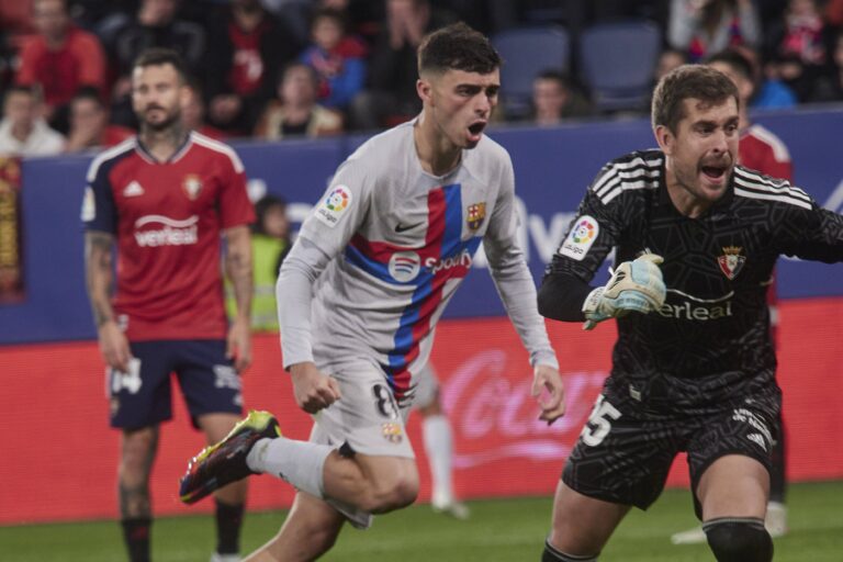 Stimmen zum Osasuna-Sieg | Pedri: “Wir haben Willen und Mentalität gezeigt”