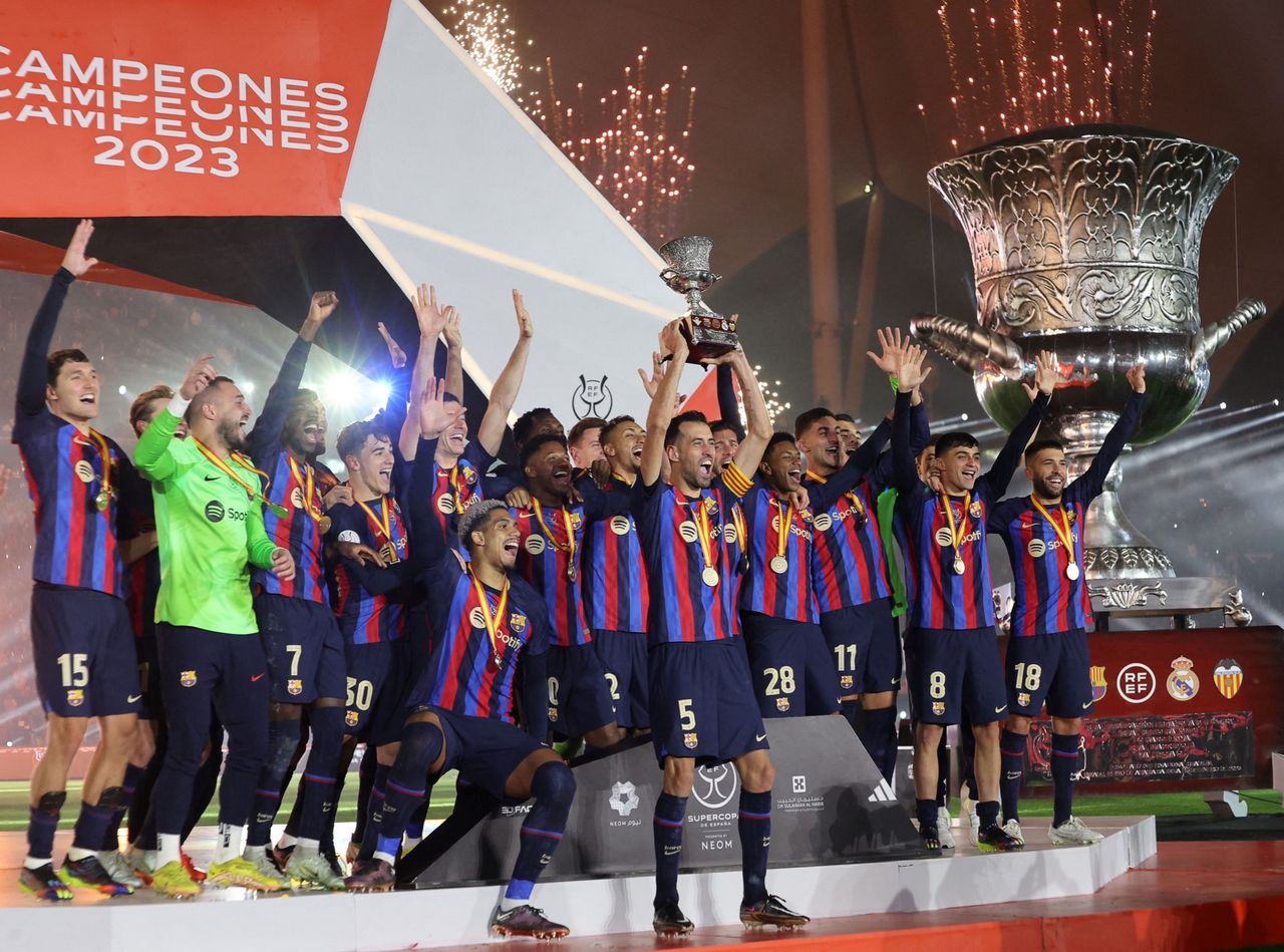 FC Barcelona spanischer Supercup Clásico Supercopa de España