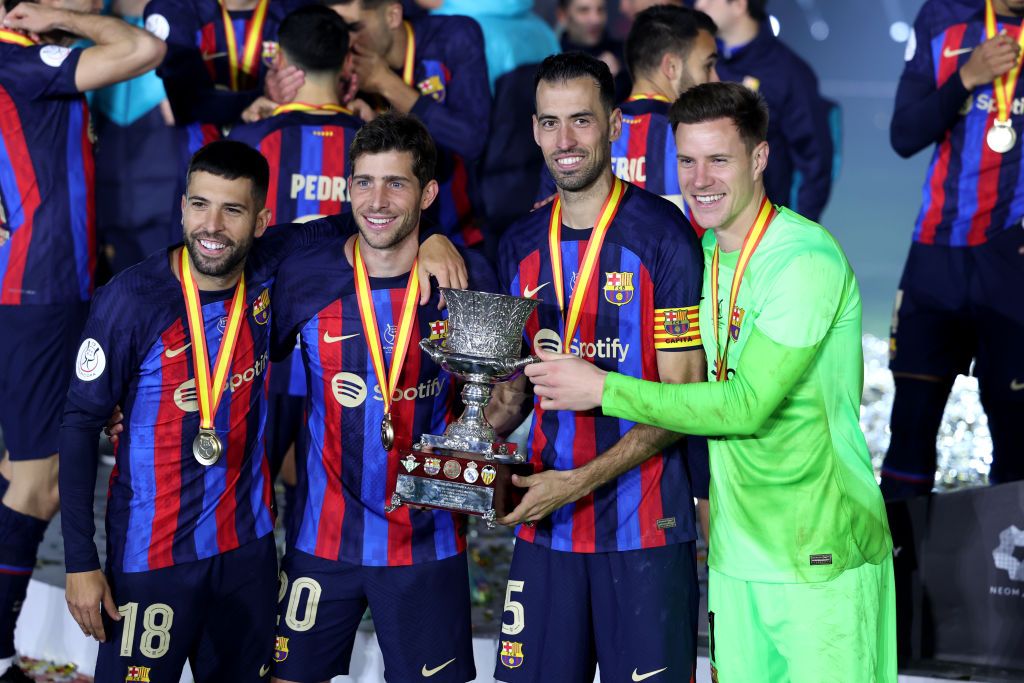 FC Barcelona spanischer Supercup Clásico Supercopa de España