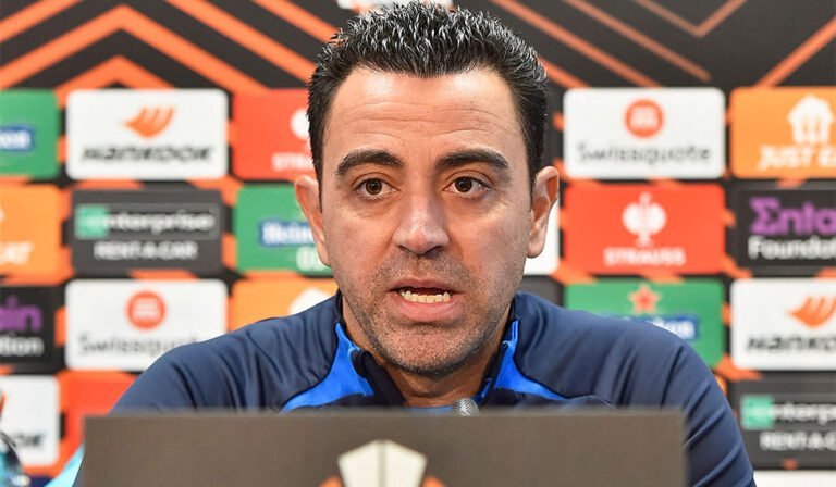 Xavi FC Barcelona Europa League