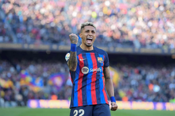 Raphinha gegen Valencia