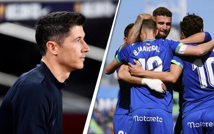 Robert Lewandowski FC Barcelona FC Getafe Robert Lewandowski FC Barcelona FC Getafe