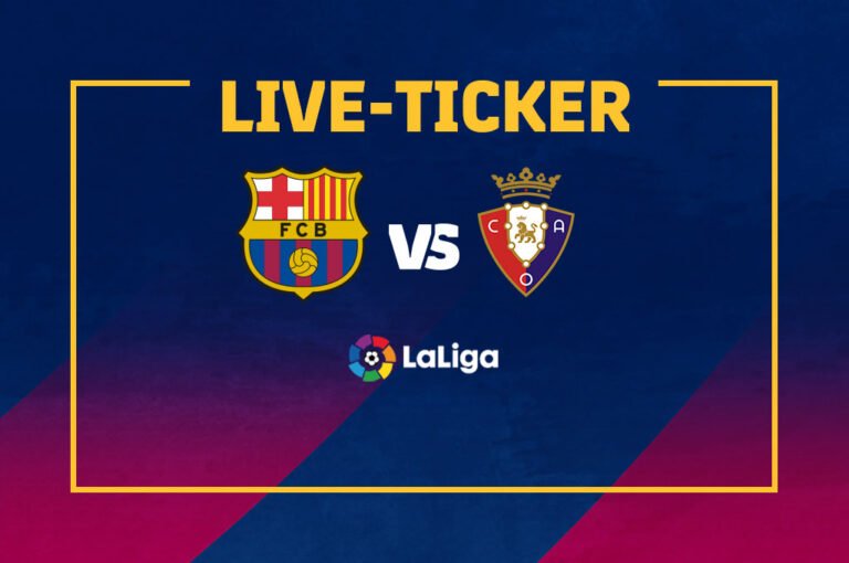 Ticker FC Barcelona vs. CA Osasuna | Erst nach 85 Minuten bricht der Bann