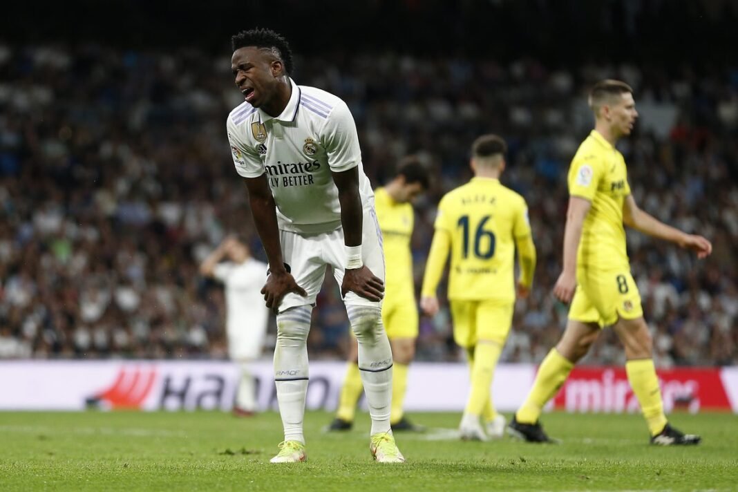 Real Madrid CF v Villarreal CF - LaLiga , Vinicius Jr.