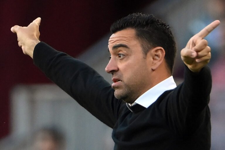 FC Barcelona CA Osasuna La Liga Xavi