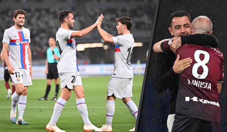 2:0 zum Saison-Abschluss: Barça schlägt Iniesta-Team in Japan