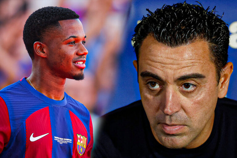Ansu Fati Xavi FC Barcelona
