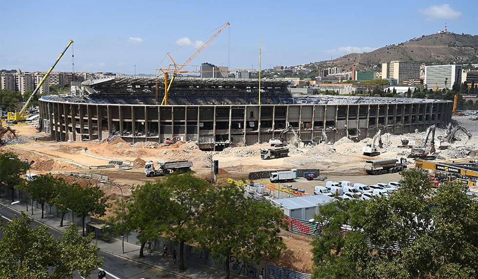 FC Barcelona Camp Nou Umbau