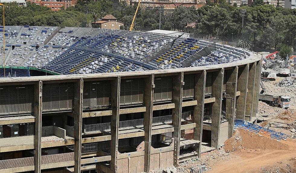 FC Barcelona Camp Nou Umbau