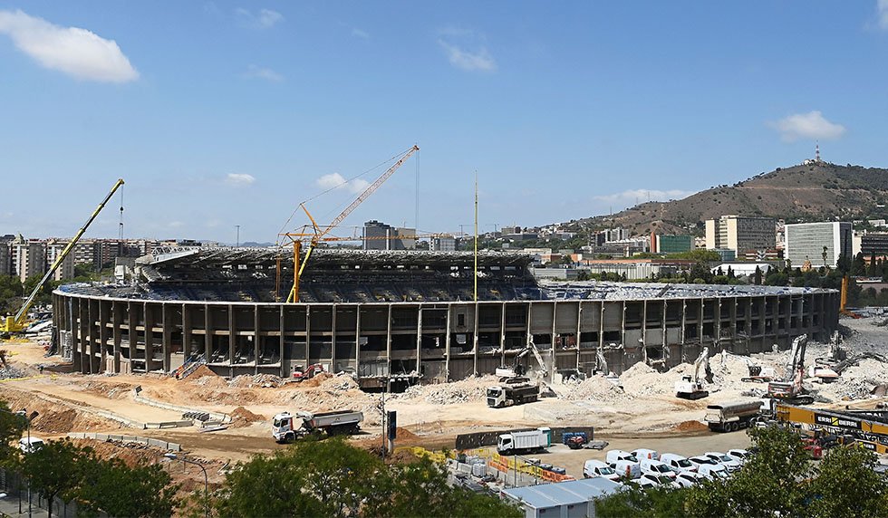 FC Barcelona Camp Nou Umbau