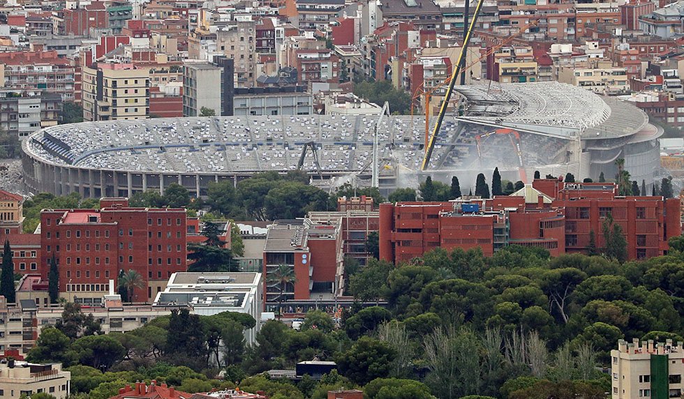 FC Barcelona Camp Nou Umbau