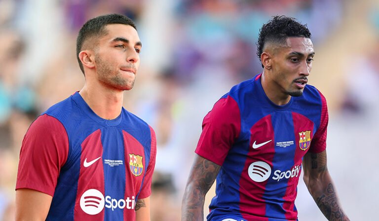FC Barcelona Raphinha Ferran Torres