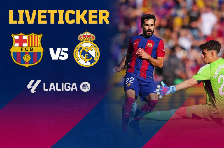 Clásico im Liveticker: FC Barcelona unterliegt Real Madrid spät mit 1:2