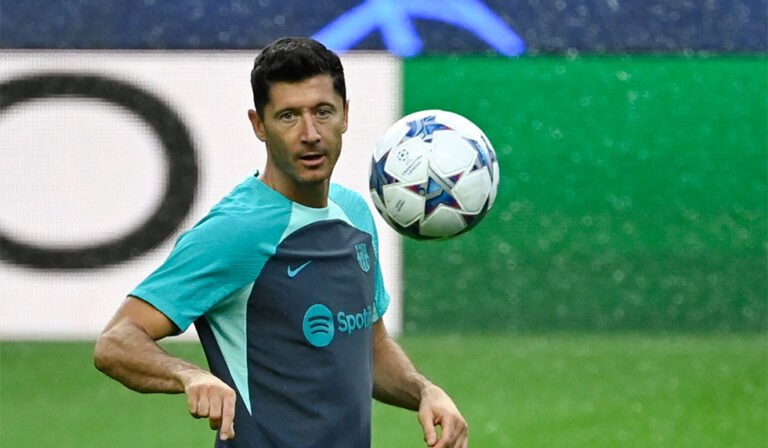 Robert Lewandowski FC Barcelona