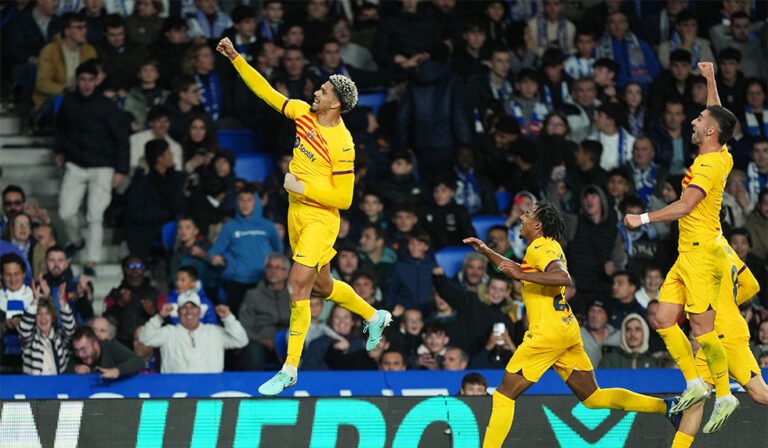 Dusel-Sieg bei Real Sociedad: Araújo rettet Barça in der Nachspielzeit