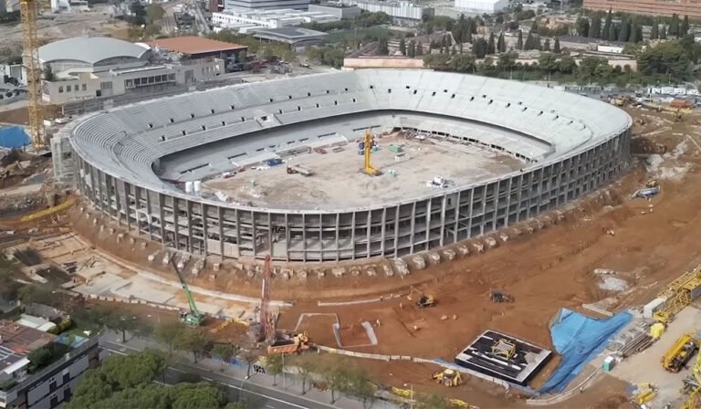 Drohnen-Video: So stark hat sich das Camp Nou verändert