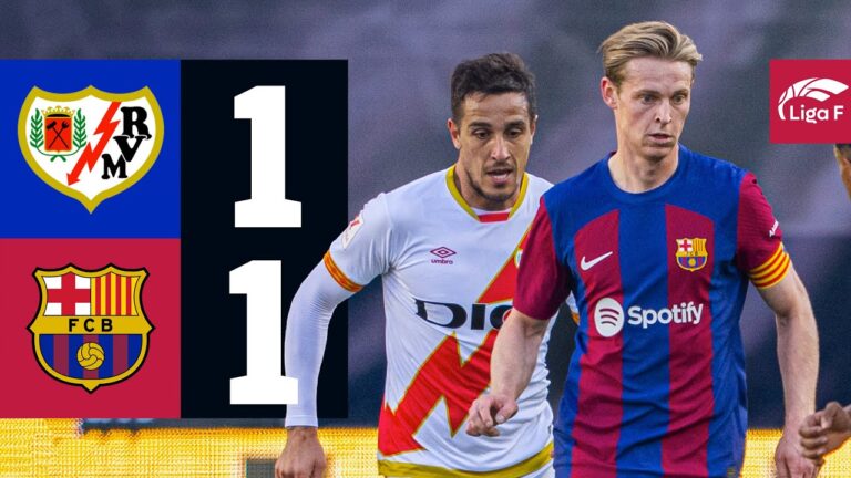 Highlights Rayo Vallecano 1:1 FC Barcelona | Eigentor rettet Barça einen Punkt