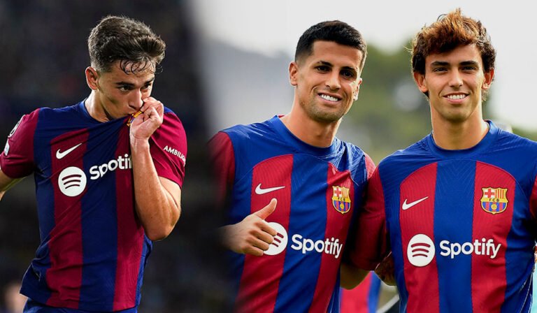 Gavi Joao Cancelo Joao Felix FC Barcelona