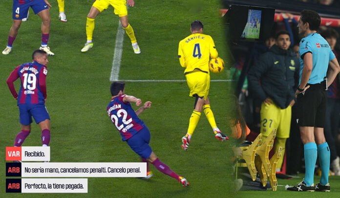 barca villarreal var mano barca villarreal var mano