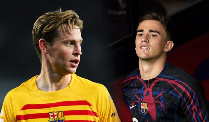 Frenkie De Jong Gavi FC Barcelona Frenkie De Jong Gavi FC Barcelona