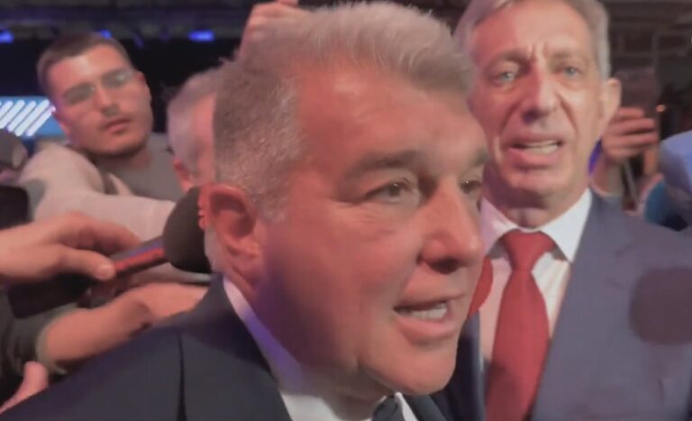 Laporta steckt nicht auf: „Meisterkampf natürlich offen“