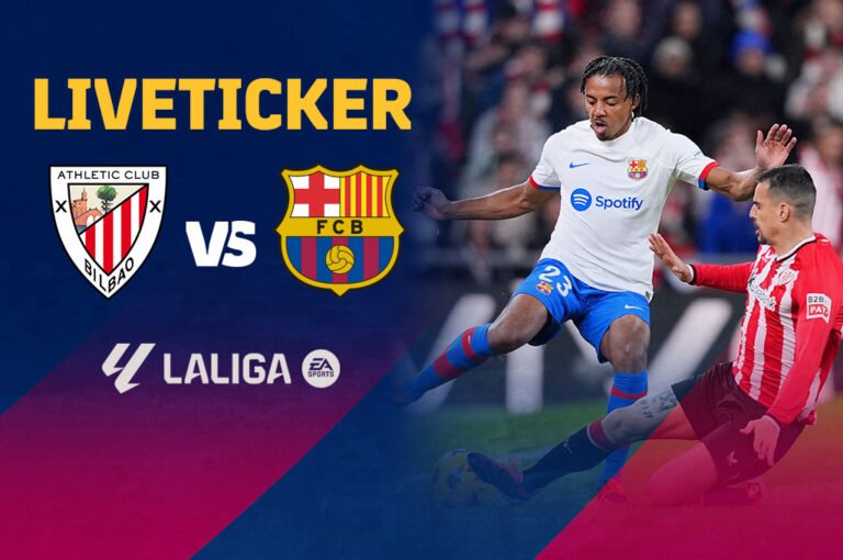 0:0! Sprung auf Platz zwei verpasst: Der Ticker zu Athletic – FC Barcelona