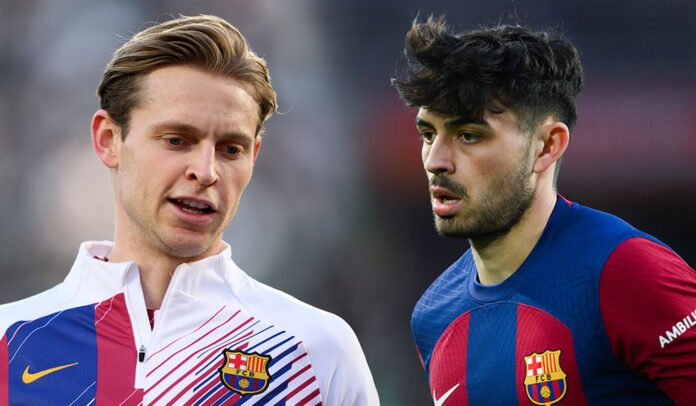 Frenkie de Jong Pedri FC Barcelona