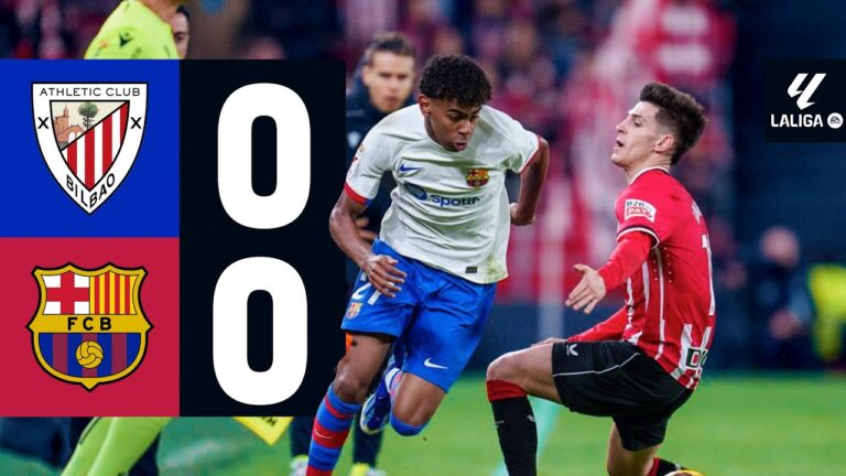 Highlights Athletic Club 0:0 FC Barcelona | Zwei Punkte verloren, zwei Stars verloren