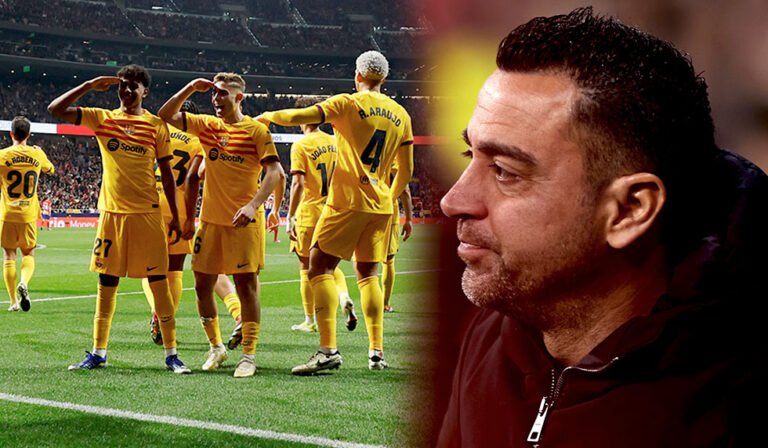 Xavi Atlético Barcelona