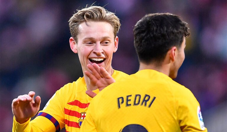 Frenkie de Jong Pedri FC Barcelona