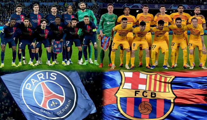 PSG Barcelona Champions League Aufstellungen voraussichtlich PSG Barcelona Champions League Aufstellungen voraussichtlich