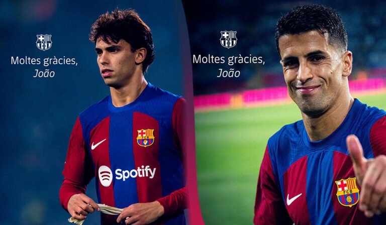 Versehen? Barça verkündet und löscht Abschiede von Cancelo und Félix wieder