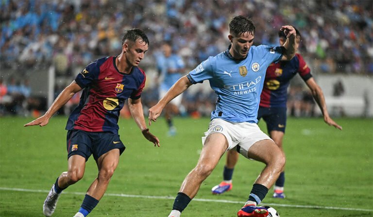 Kein Sieger nach 90 Minuten: Barça schlägt ManCity bei Flick-Debüt vom Punkt aus