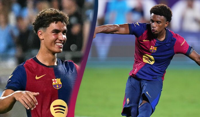 Noah Darvich Alejandro Balde FC Barcelona