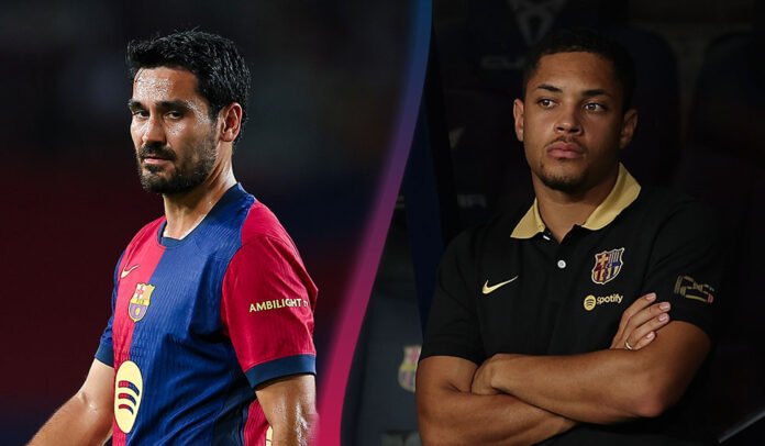 FC Barcelona Ilkay Gündogan Vitor Roque FC Barcelona Ilkay Gündogan Vitor Roque