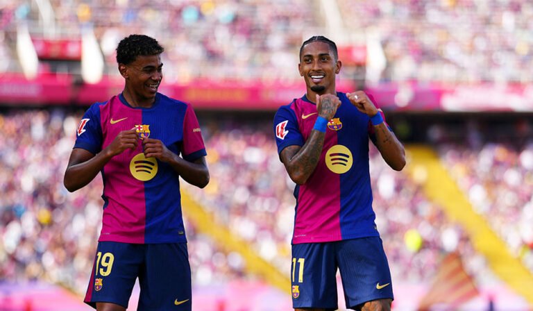 FC Barcelona Lamine Yamal Raphinha