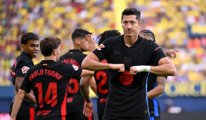 Robert Lewandowski FC Barcelona - La Liga EA Sports Robert Lewandowski FC Barcelona - La Liga EA Sports