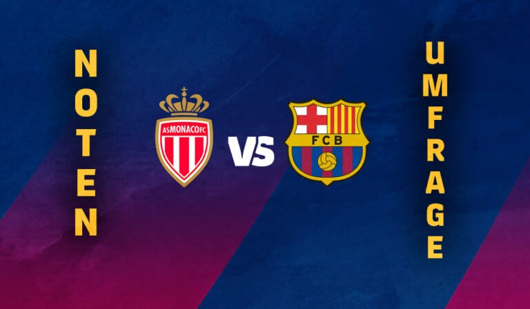 Hier Barça-Spieler bewerten: Welche Noten vergibst du gegen Monaco?