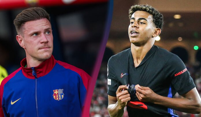 FC Barcelona Ter Stegen Lamine Yamal