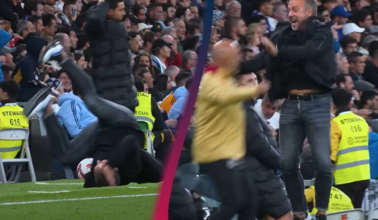 Flick-Cam beim Clásico: So erlebte der Barça-Trainer das 4:0 in Madrid