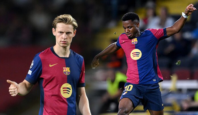 Frenkie de Jong Ansu Fati FC Barcelona