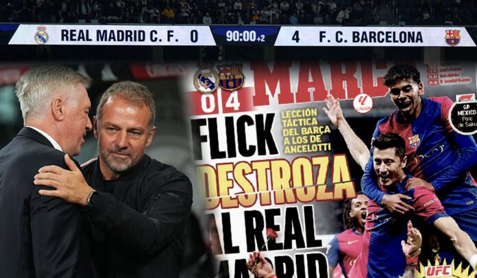 Hansi Flick Real Madrid FC Barcelona Clasico